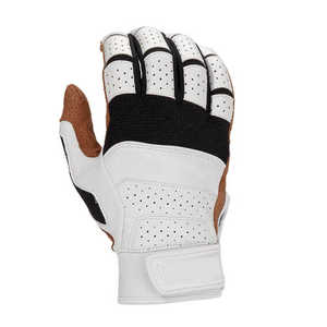 2025 New Model Short Cuff Goatskin Digital Leather Baseball Catcher Batting Gloves Professional Unisex Softball Non-Slip - Product Image 5
