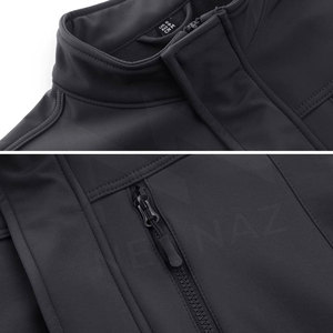 Chaqueta impermeable con capucha personalizada chaqueta de senderismo chaqueta cortavientos al aire libre para hombres con todos los colores - Product Image 5