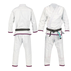 Kimono de Jiu-Jitsu BJJ léger sur mesure, uniforme d'entraînement MMA, ceinture de judo personnalisée, style personnalisé, ceinture haute, Vesloo Sport Bjj Gi Arts martiaux - Product Image 1