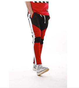 Invierno 2025 otoño entrenamiento personalizado Fitness cremallera cónica Slim Fit gimnasio Jogger lona 100% algodón pantalones de chándal para hombres - Product Image 2