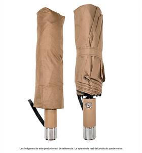 Paraguas Plegable Clásico de Poliéster con Varillas Reforzadas, Semi-Automático, Protección Solar y Contra la Lluvia, Resistente al Viento, Multicolor, Premium, Unisex - Product Image 5