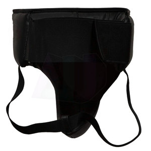 Protège-aine en cuir réglable pour le sport et la remise en forme - Protection durable et respirante pendant les entraînements, les matchs ou les compétitions - Product Image 4