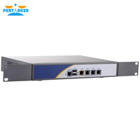 Partaker – dispositif de sécurité réseau, matériel de pare-feu, 4 cœurs J1900 J4125 avec 4 x Intel Gigabit LAN OPNsense pfSense VPN