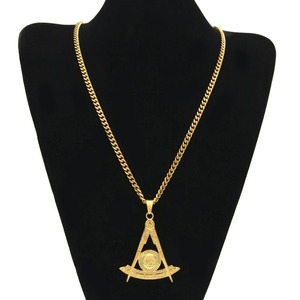 2025จี้สแตนเลสสตีลสีทองดีไซน์ใหม่สำหรับผู้ชายสร้อยคอแฟชั่นสไตล์ฮิปฮอป - Product Image 6