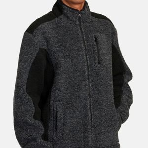 Chaqueta Sherpa cálida para hombre: suave y acogedora, perfecta para ropa de invierno y actividades al aire libre - Product Image 3
