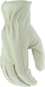 Gants de travail en cuir de vachette résistant et durable, respirants, écologiques, simples, pour un usage quotidien, conduite de camion, sécurité en entrepôt - Product Image 3