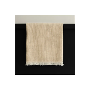 Toalla de Baño Pestemal 100% Algodón Muselina, Secado Rápido, Ligera, 100x200cm, Diseño Tejido de Color Sólido para Spa, Gimnasio, Playa - Product Image 3