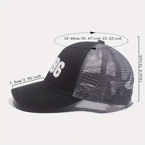 Casquette de baseball lettre B personnalisée chapeau à visière décontracté pour le printemps automne et les sports d'hiver pêche Protection solaire pour le cyclisme plage voyage - Product Image 2