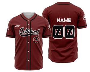 Camisetas de béisbol personalizadas a granel Producción rápida Etiqueta privada Dropshipping y envío global disponible - Product Image 2