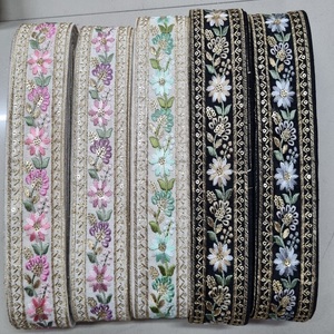 Cordones bordados hechos a medida para la decoración del hogar de moda Prendas de vestir Bolsos de zapatos-Exprese su estilo - Product Image 1