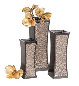 Florero Decorativo de Aluminio, Diseño Art Deco, Ecológico y Ligero, para Decoración del Hogar, Eventos Especiales, Personalización de Marca OEM/ODM - Product Image 4