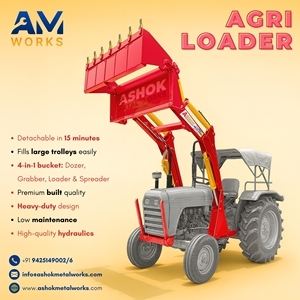 Cargador Frontal para Tractor con Componentes Centrales de Engranajes de Alta Productividad - Product Image 3