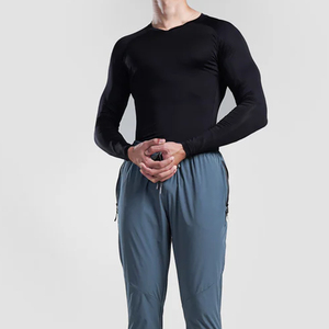 <b>Men's</b> Sports Active Running Long Sleeve Rash Guard Pants <b>Shirts</b> Rash Guard Quick Dry Training <b>Compression</b> <b>Shirts</b> - Product Image 4