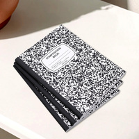Carnets de notes imprimés en gros, 100 feuilles par paquet, adaptés aux étudiants, carnets personnalisés avec logo, bloc-notes.