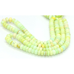 Cuentas Redondas de Ópalo Verde Césped: Calidad AAA para Joyería y Artesanía (7-10 mm) - Product Image 3