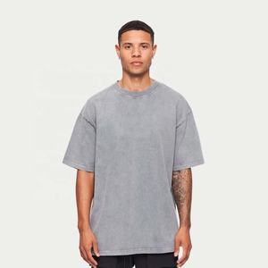 T-shirt délavé à l'acide pour t-shirts graphiques pour t-shirts vintage unisexes t-shirts vintage surdimensionnés pour hommes t-shirt délavé à l'acide en coton - Product Image 2