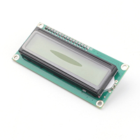 Placa de Desarrollo LCD 1602A 2004A con Pantalla Azul, Amarilla y Verde, Retroiluminación de 5V, Interfaz I2C, Compatible con Modelos 12864B