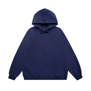 Custom Wholesale Heavyweight Blank Hoodies for <b>Men</b> Custom Logo Street Style Hooded <b>Sweatshirts</b> - Product Image 5