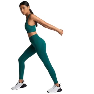 Fournisseur en gros de leggings de yoga pour femmes en spandex/nylon/polyester sur mesure, fabriqués au Pakistan, avec livraison B2B rapide. - Product Image 1
