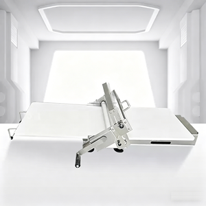 Máquina laminadora de masa plegable con rodillo, espesores ajustables, para pizza, croissant, hojaldre, fondant - Product Image 5