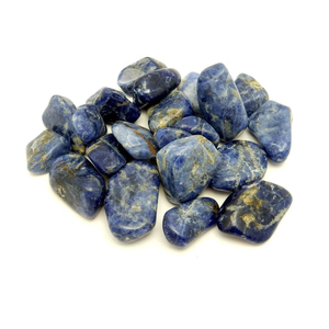 Pierre de haute qualité dégringolée sodalite vernis cristal dégringolé guérison en vrac galet agate pierres précieuses dégringolé Chakra en gros en vrac - Product Image 2