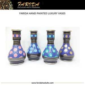 2022 jarrón de cristal de botella egipcia de lujo de calidad superior accesorios de Narguile modernos coloridos Shisha Chicha laca de cachimba - Product Image 6