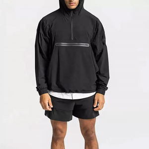 Sweats à capuche personnalisés en gros Impression et broderie de logo personnalisé Sweats à capuche en coton et polyester de haute qualité à fermeture éclair de style tendance - Product Image 4
