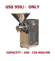 Machine à fabriquer du beurre de cacahuètes crémeux multi-noix NANS de haute qualité, modèle PB/SS/5, certifiée ISO, portable, capacité de 50-60 kg/heure