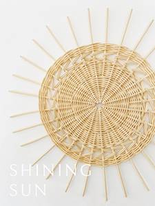 อุปกรณ์ตกแต่งผนังหวายสำหรับเด็ก,ของตกแต่งผนังไม้สานจากธรรมชาติของเวียดนาม FBA Amazon - Product Image 4