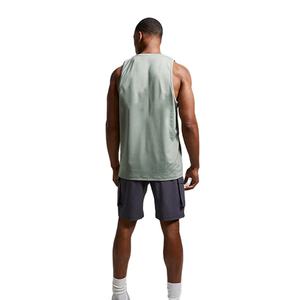 เสื้อกล้ามออกกำลังกายผู้ชาย ทรงเข้ารูป ระบายอากาศได้ดี เป็นมิตรกับสิ่งแวดล้อม ผลิตจากโพลีเอสเตอร์/คอตตอน คอกลม แขนกุด สำหรับฤดูร้อน ขายส่ง - Product Image 5