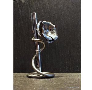 Minimalist Iron Metal Pen Pencil Holder <b>Pink</b> Finish Shape Light Weight Contemporary Design for Home Office Desktabletop Decor - Product Image 6