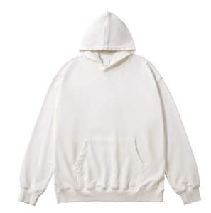 Premium 500GSM Hoodies Heavyweight Cotton Unisex Sweatshirts Chaud Confortable Vêtements Usine Directe En Gros - Product Image 2