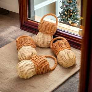 เครื่องเขย่า2024สำหรับเด็กเครื่องจักสานทำมือของเล่นกระดิ่งคริสมาสต์ของเล่นสั่นสำหรับเด็กเล็ก - Product Image 2