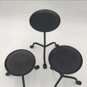 Tarros de Metal hechos a mano para velas, soportes votivos a granel, fiestas navideñas modernas, decoración navideña para el hogar, venta al por mayor de India - Product Image 1