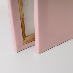 Hecho en Alemania-Cuadro de lienzo para decoración del hogar centrado en tu propia mierda-Mural de pintura de pared en Rosa y Rojo-arte de marco de Camilla - Product Image 4