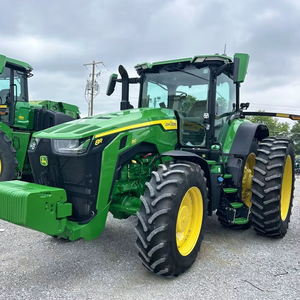 Tractor Johnn Deeree con motor 90HP 4WD Tractor de rueda agrícola con componentes centrales Motor bomba caja de cambios rueda dentada - Product Image 2