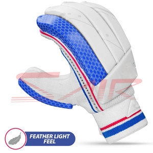 Best Selling Professional <b>Light</b> Weight Leather Cricket <b>Batting</b> Gloves Professional Manufacturing - Product Image 6