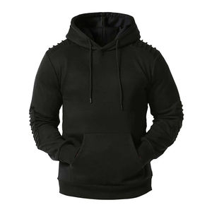 High Quality Winter Men's Casual Fashion Hoodie Custom Design Print Embroidery Logo Streetwear Fleece <b>Waterproof</b> Windproof - Product Image 3