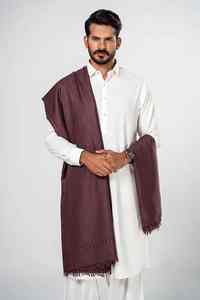 Men Premium Solid Wool <b>Shawl</b> Winter Soft Warm Breathable Traditional Elegant <b>Wrap</b> - Product Image 3