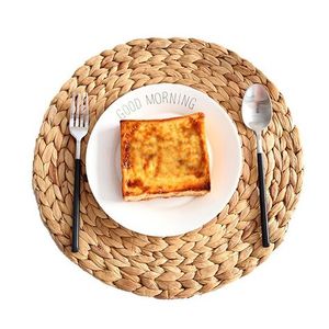 Napperons en rotin bambou durables faits à la main Design créatif pour les paramètres de table élégants pour les repas et les mariages - Product Image 2