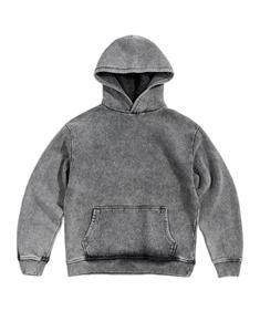 Sudaderas con capucha lavadas vintage de diseño personalizado al por mayor para hombre sudaderas con capucha lisas en blanco con hombros caídos de algodón 100% para invierno - Product Image 1