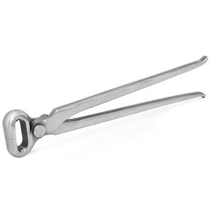 Pinza de pezuña Venta caliente al por mayor 2025 Diseño de alta calidad Su propio color recubierto de acero alemán Pinza de pezuña de caballo Herramientas de herrador - Product Image 2