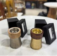 Conception personnalisée nouvelle boîte en bois porte-encens fait à la main Bakhoor Mubakhra brûleur pour la maison bureau mosquée parfum utilisation