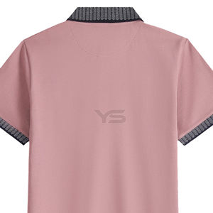 Polo liso de hombre con logotipo personalizado, polo informal deportivo de manga corta en blanco de secado rápido para golf, camisetas al por mayor - Product Image 6