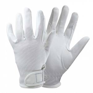 Gants d'équitation professionnels en cuir synthétique gants d'équitation Logo personnalisé - Product Image 4