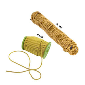 Cordón de macramé recubierto con embalaje reciclable DIY metálico plateado trenzado con cordón plano para bucles y curvas ropa zapatos - Product Image 6