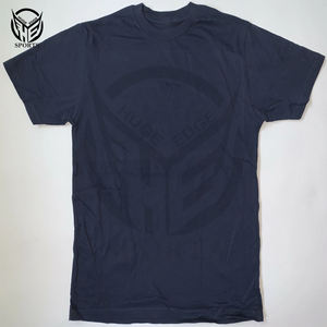 T-shirt d'été léger à séchage rapide à col rond pour hommes, manches courtes, 100% coton - Product Image 1