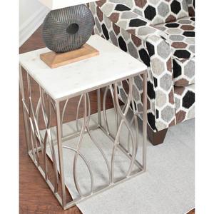 Mesa de Centro Moderna de Metal Sólido Ecológica para Sala de Estar, Mesa Auxiliar Decorativa, Muebles al por Mayor - Product Image 3