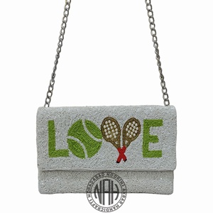 Sac à main pochette à chaîne perlée colorée faite à la main fournisseur en gros en vrac pour les mariages et les événements assortiments de perles et de perles sac - Product Image 1