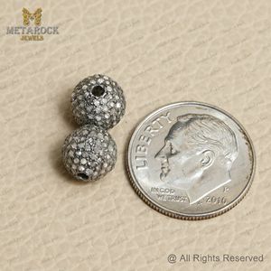 Oxidado 925 Plata encontrar minimalista encontrar Rosa corte diamante joyería nuevo diseño hecho a mano redondo encontrar - Product Image 4